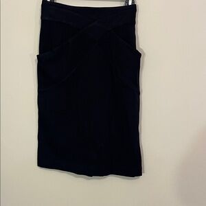 BCBGMaxAzria Black Pencil Skirt